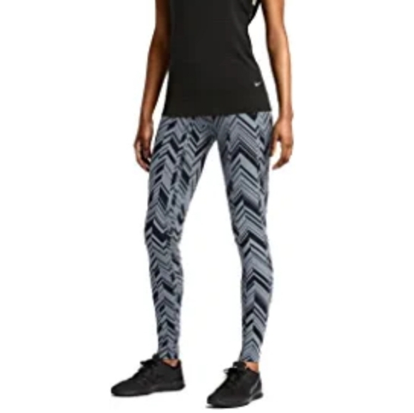 Nike Dri Fit Legendary Freeze Frame Tight Fit Leggings 642524-494 Women's M - Picture 3 of 8